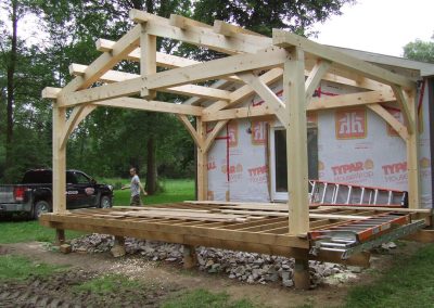 timber frame addition